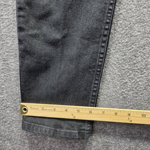 Levis 512 Jeans Womens 10 Medium Black Slim Fit Tapered Leg Denim Stretch Y2K - Picture 9 of 9